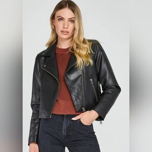 Gentle Fawn Vegan Leather Moto Jacket